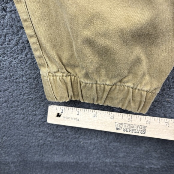 Rustic Blue‎ Jogger Men XL (36x27) Drawstring Elastic Tan Canvas - Picture 8 of 11